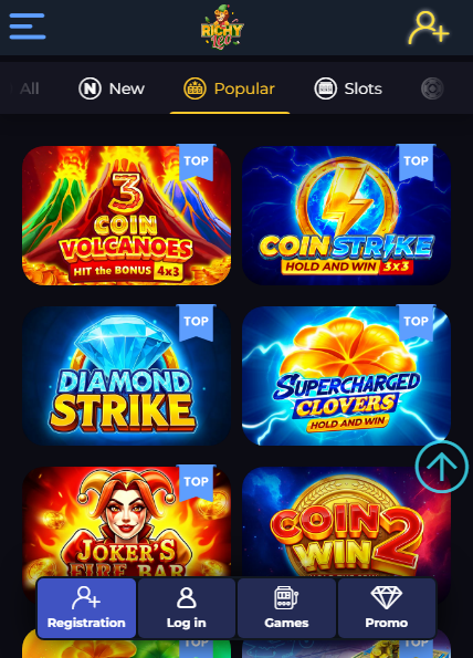 Richy Leo Casino Mobile screenshot